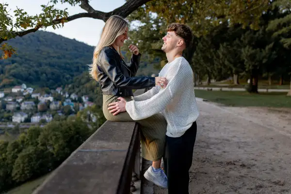 Schlossgarten Heidelberg Sonnenuntergang