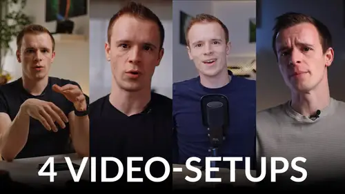 4 Video-Setups in einem Office
