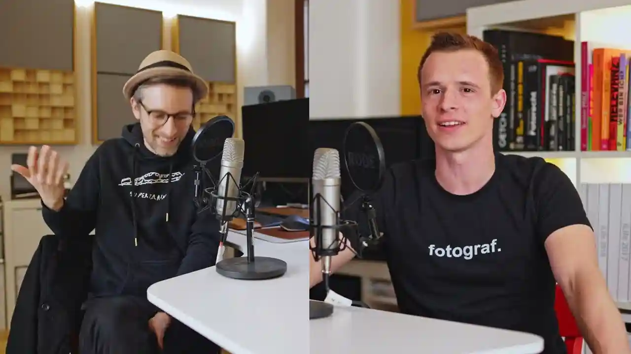 Ein kleiner Business-Talk unter Kollegen mit jeder Menge Tipps für angehende Fotografen und Filmer.