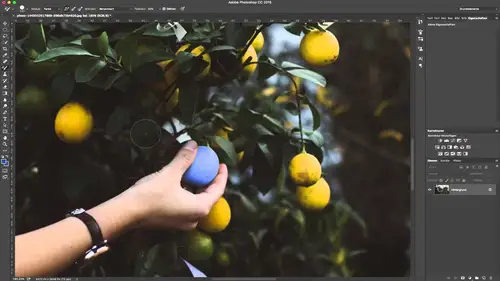 Das Farbe ersetzen Werkzeug in Photoshop