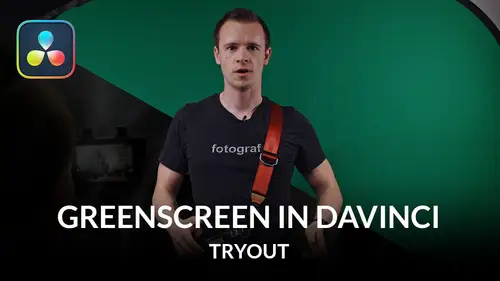Tryout: Filmen mit einem Greenscreen