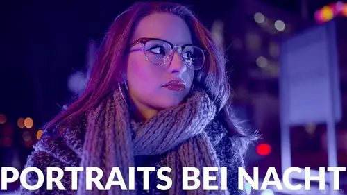 Portraits bei Nacht fotografieren
