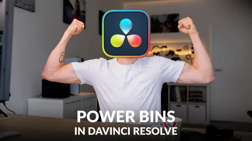 Power Bins in DaVinci Resolve