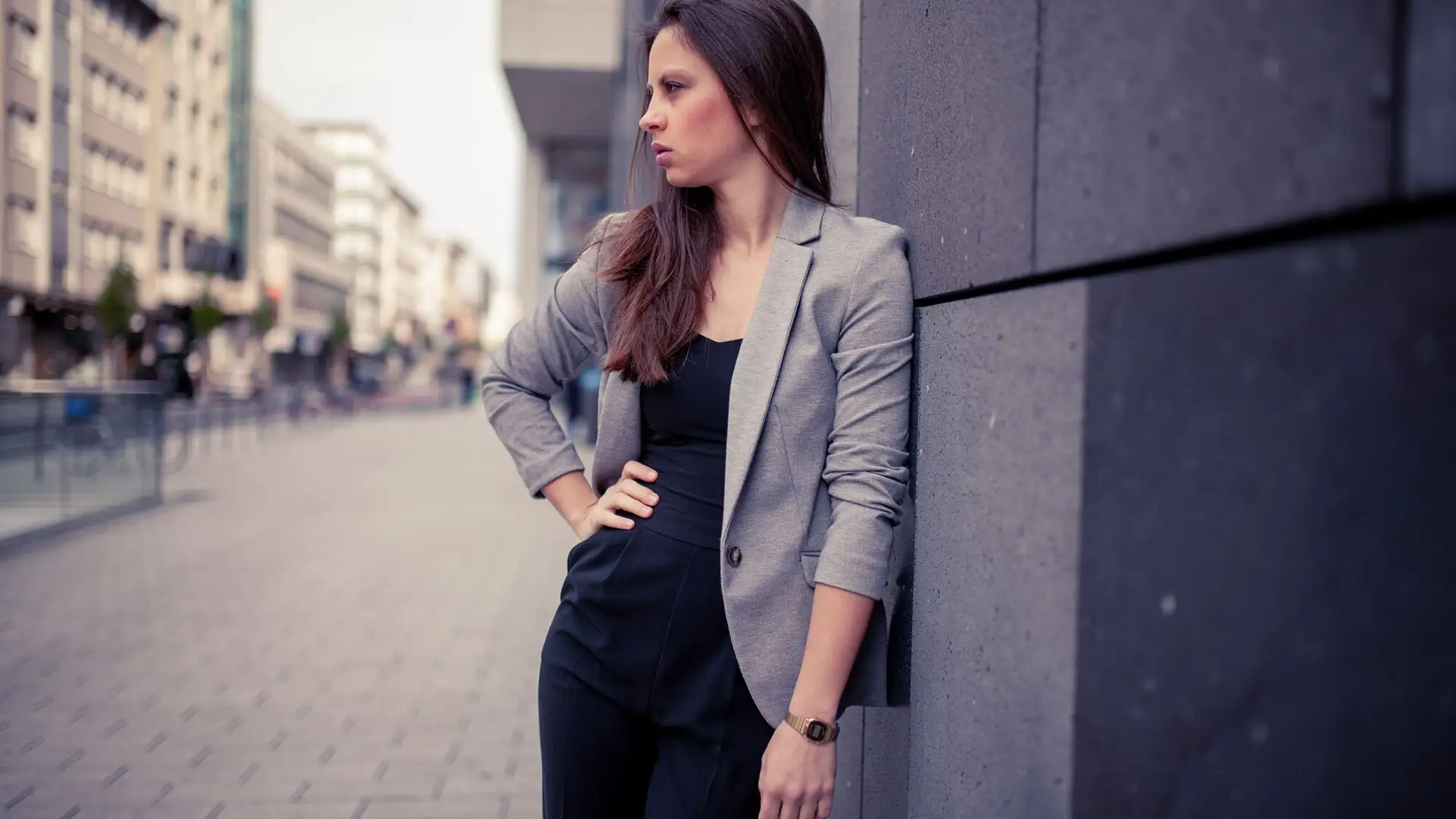 Model-Shooting in der Mannheimer Innenstadt – Gina