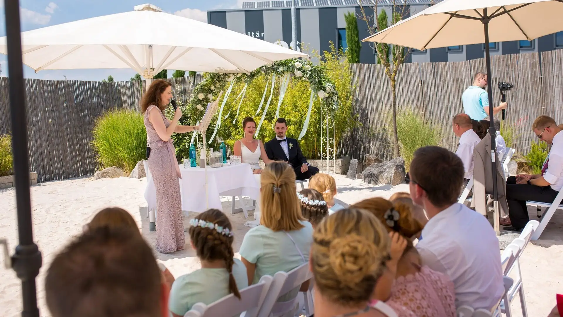 Trauung unter freiem Himmel